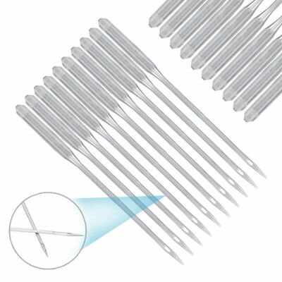 50 EACH SINGER   POINT 90/14 No.14 GOLD HOME SEWING MACHINE NEEDLES P215C YL #F1