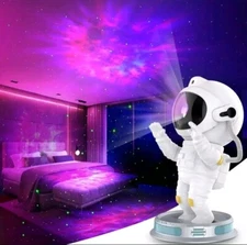 Star Projector Galaxy Night Light - Astronaut Space Buddy Projector with Remote