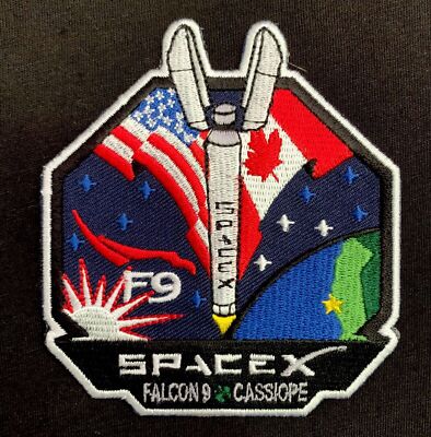 FALCON 9 CASSIOPE USA CANADA 3.5” | eBay