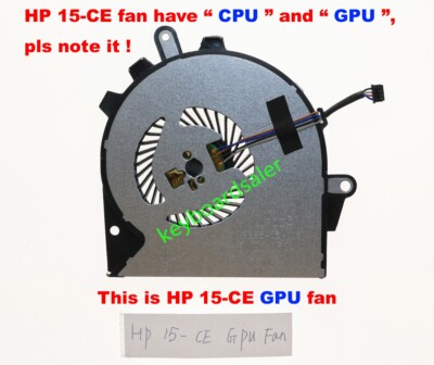 New For HP OMEN 15-CE 15-CE000 15-CE001TX 15-CE002TX 15-CE003TX Laptop ''GPU Fan''