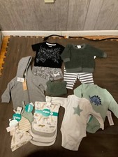 Lote de ropa de bebé. Niño 3 meses. accesorios bebé. Sombrero, camisa, shorts. 12 piezas.