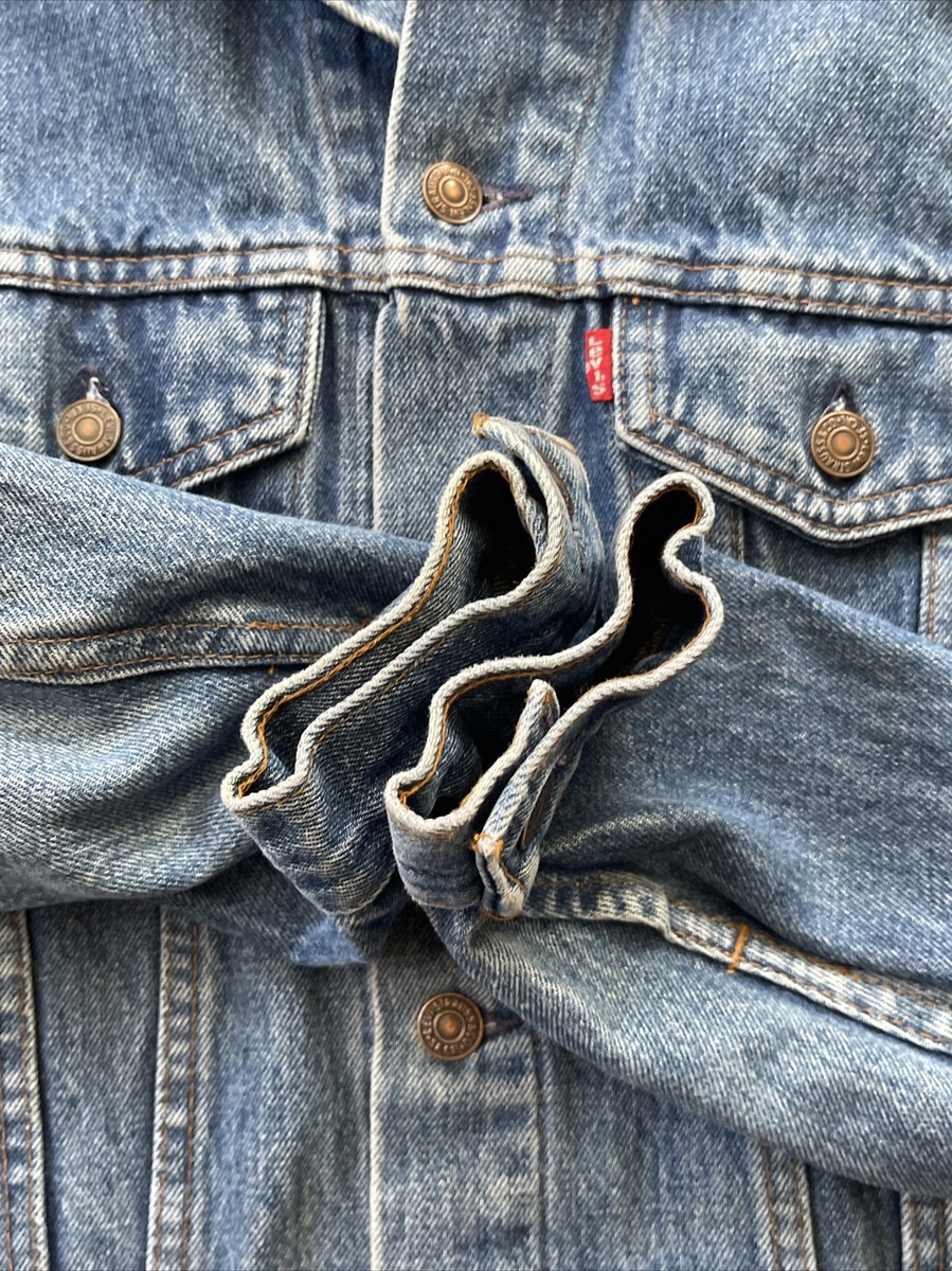 ジャケット・アウター Levi's 70s made in France denim jacket 70s Levis Denim Jacket M Made in France Size 40 Blue