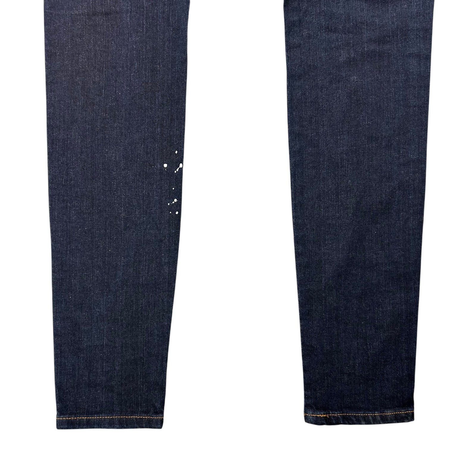 Represent Essential Denim Paint Splatter Dark Blu… - image 8