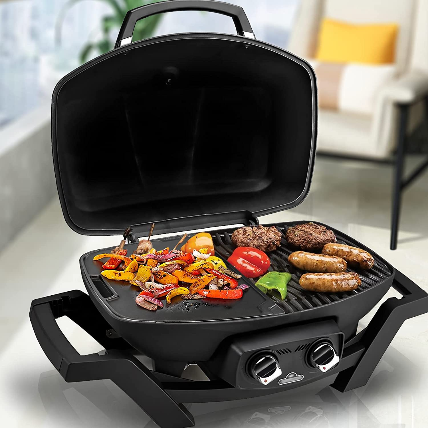 Cast Iron Reversible Griddle for Napoleon Barbecue Grill All TravelQ 285 Series eBay