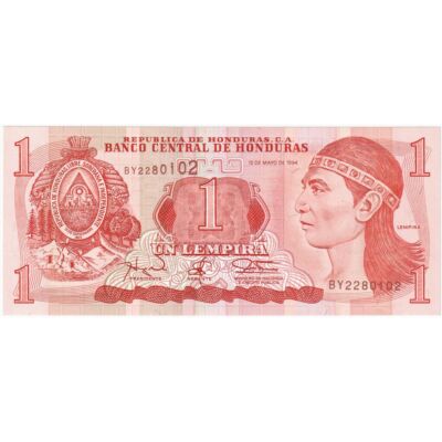 196950] Honduras, 1 Lempira, 1994-05-12, UNC | eBay