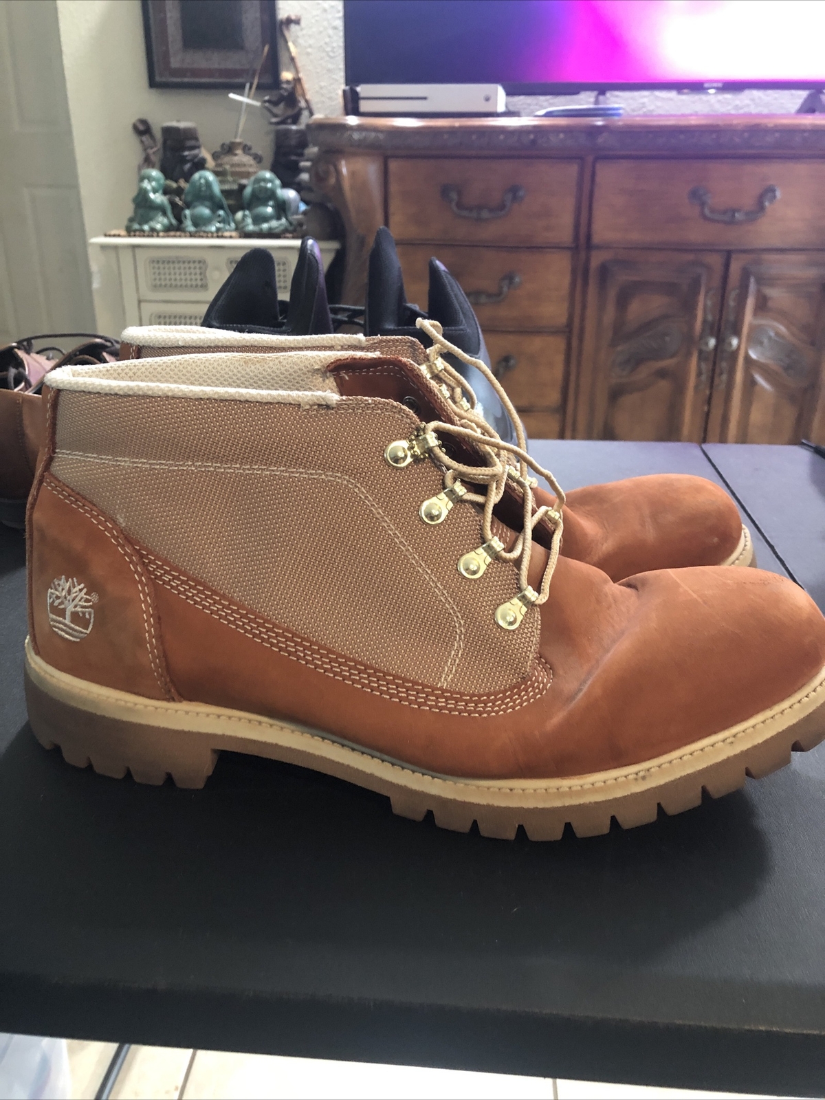 Mens Timberland Waterproof Brown 
