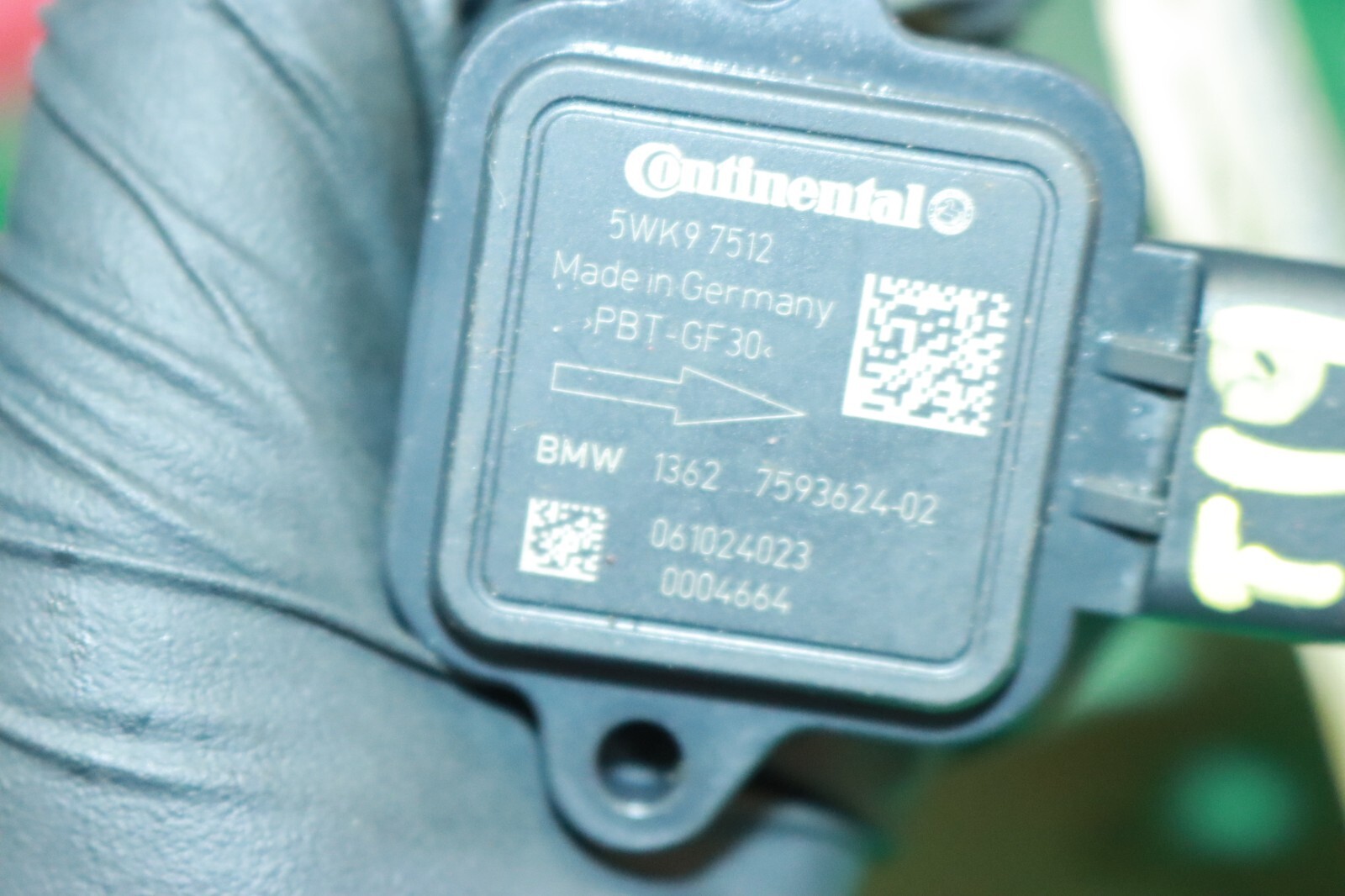 1019 F10 F12 F13 F01 BMW 535I 640I N55 MAF MASS AIR FLOW SENSOR T1994