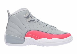 jordan 12 pink grey