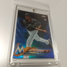 Buy it now Cy Young Award Sandy Alcantara Limited to 150 Rookie RC Sapphire Refr