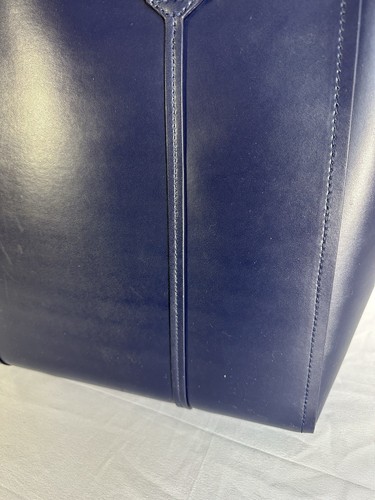 Kate Spade Navy Large Arbour Hill Elodie Leather Shopping Tote Bag - Picture 10 of 21