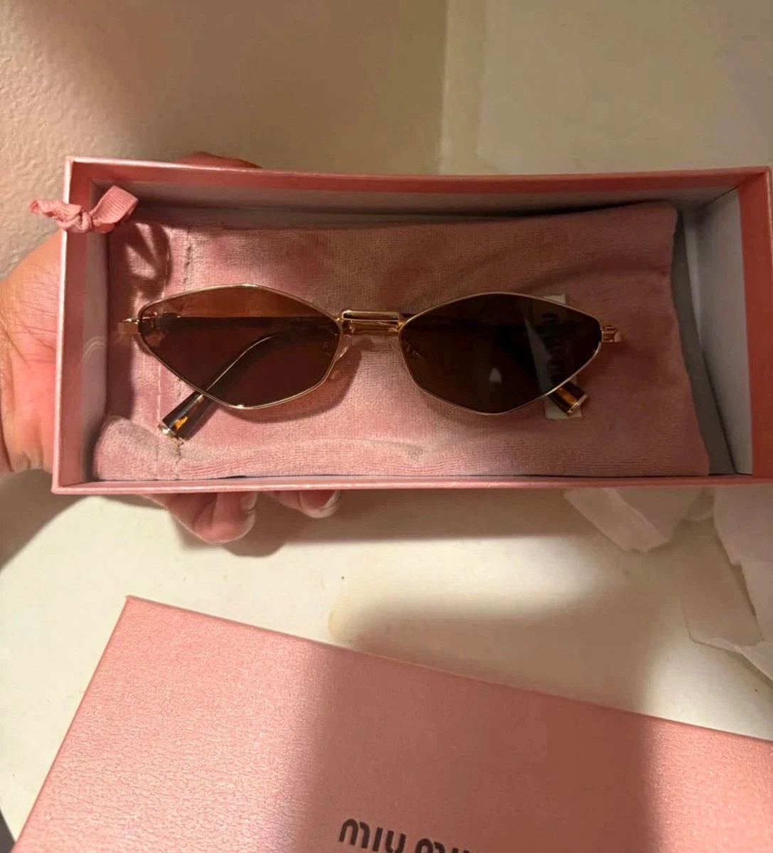 Miu Miu Cat Eye Brown Sunglasses for Women for sale | eBay