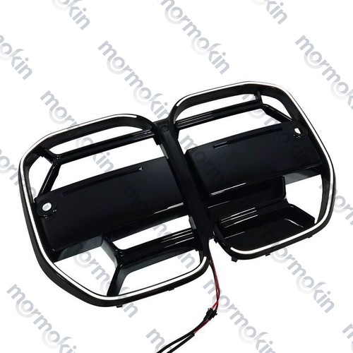 M4 Style Front Grille w/ LED Light For BMW 4 Series G22 G23 430i M440i 2021-25