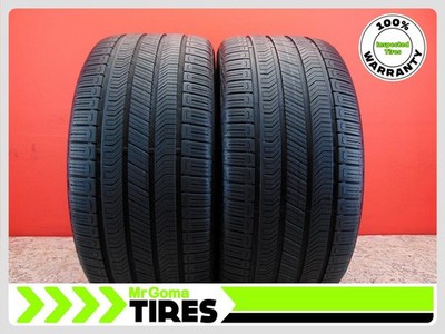 SET OF 2 CONTINENTAL CROSSCONTACT RX SSR RFT MO1 XL 295/40R20 USED TIRES 8.6/32