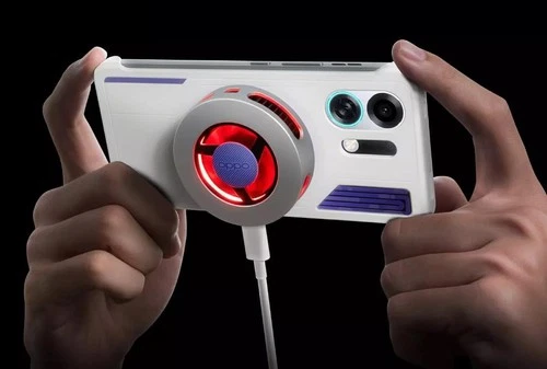 Original OPPO K13 Turbo Pro Micropump Liquid Cooling Case + Magnetic Cooler Fan - Picture 7 of 9