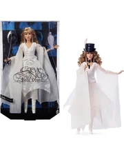 IN HAND Barbie Stevie Nicks Bella Donna White Dress Doll SHIPS FREE