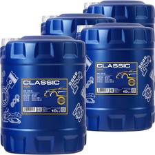 4x10 LITER MANNOL CLASSIC 10W40 MOTOR&Ouml;L passend f&uuml;r VW 502/505/500 00 MB229.1/3