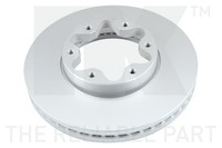 2X NK Bremsscheibe BelüFtet Ø302Mm FüR Ford Transit V363 Kasten FCD FDD FED