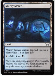Murky Sewer #263 Land Duskmourn: House of Horror