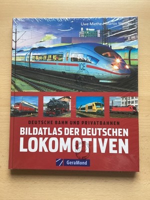 Bildatlas der deutschen Lokomotiven, deutsche Bahn und Privatbahnen, neu OVP