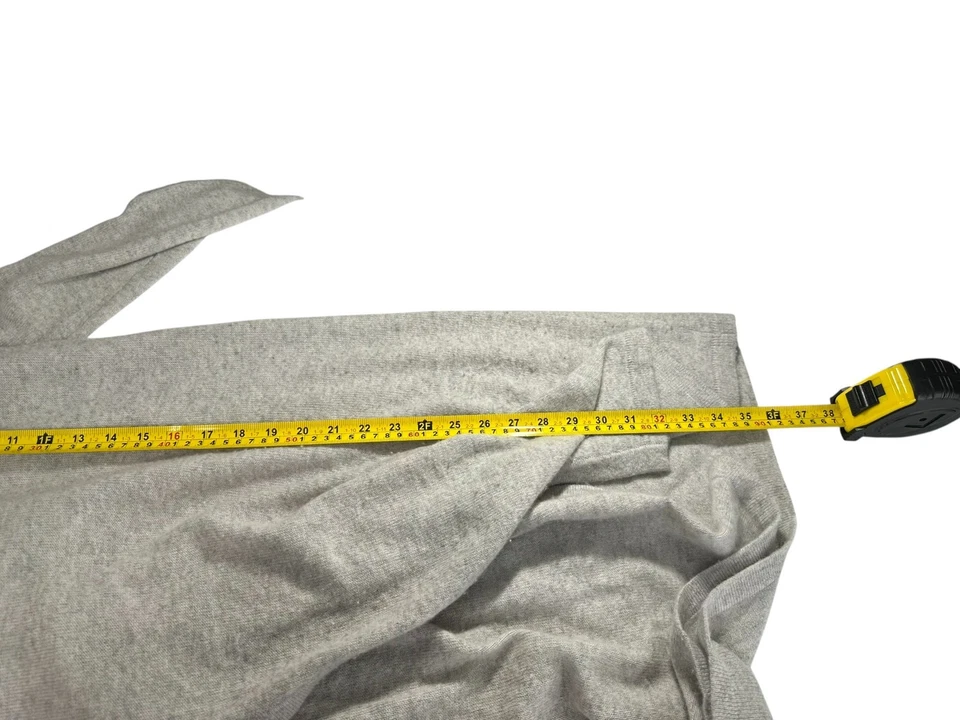 Suéter feminino halogênio cashmere S aconchegante macio luxo cápsula neutra natural - Imagem 4 de 4