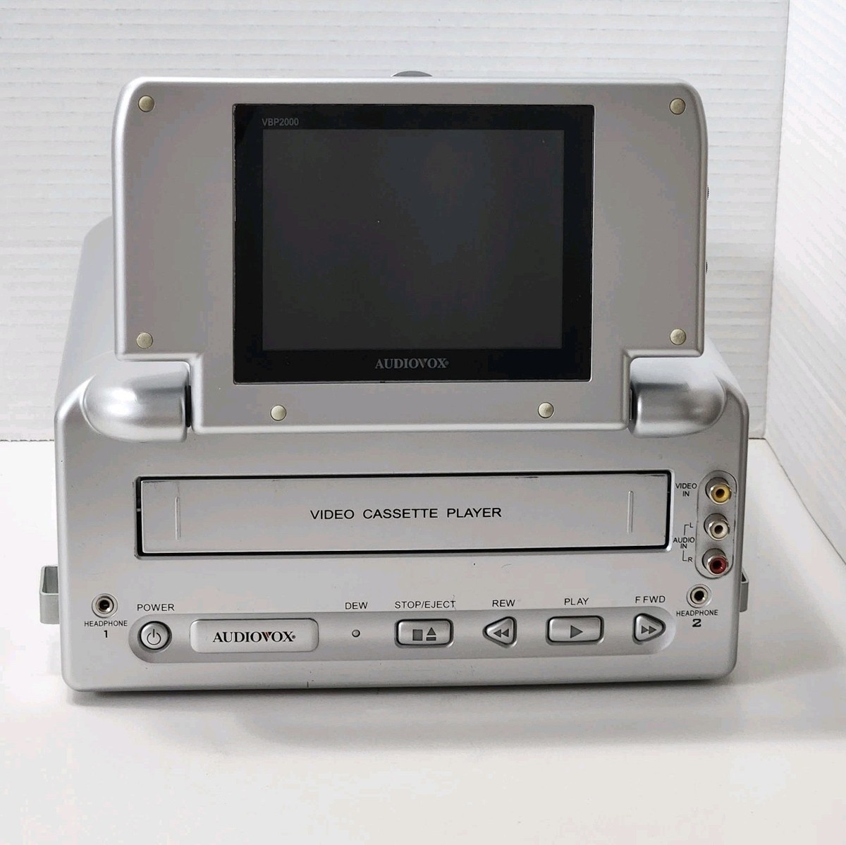 Audiovox VBP2000 Portable VHS Player 5