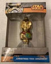 Hallmark Disney Star Wars C3PO Gift Cutie Big Head Christmas Ornament 2015