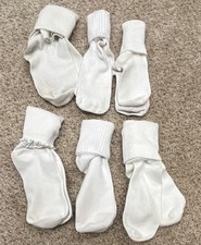 Lot Of Woman s Vintage Crew, Crew Cuff, Slouch Socks 6 Pair