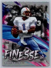 2024 Topps Chrome #F-23 Warren Moon Finesse Refractor
