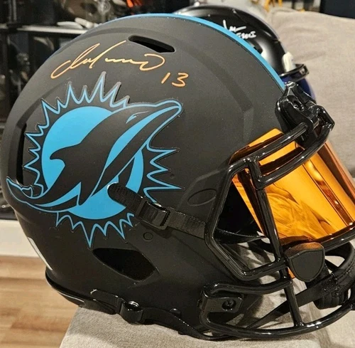 Dan Marino Miami Dolphins Signed Eclipse Full Size Authentic Helmet Beckett COA