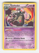 Garbodor 57/122 Holo Rare BREAKpoint Pokemon Moderately Played Kouki Saitou