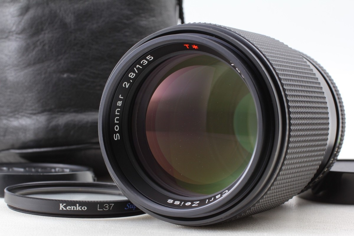 CONTAX Sonnar 2.8/135 レンズ N MINT】Contax Carl Zeiss Sonnar T* 135mm f/2.8 MMJ Lens for
