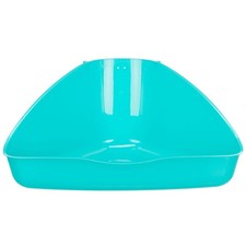 Ecktoilette, Kleintierkäfige - 45 × 21 × 30/30 cm