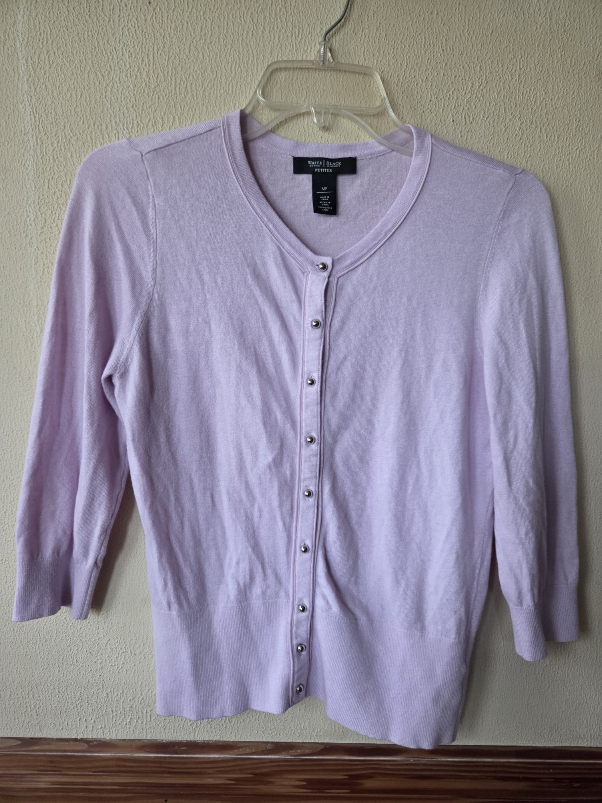 White House Black Market Button Down Cardigan Sweater, Size Petite Medium