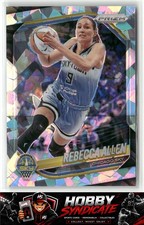 2025 Panini Prizm WNBA #67 Rebecca Allen Ice Prizms