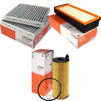 Mahle / Knecht Innenraumfilter LAK 630/S Luftfilter LX 2796/1 ÖLfilter OX 404D