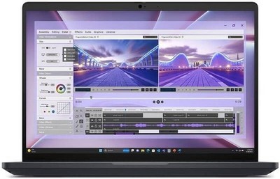 Dell Pro Max 16 16'' Ultra 7 265H 512GB 32GB Win 11 Grau Laptop MC16250