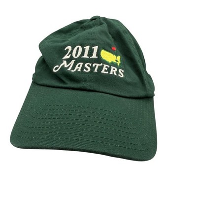 2011 Masters Hat Cap Strap Back One Size Green Golf American Needle 75th