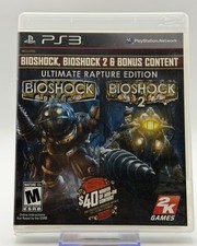 BioShock Ultimate Rapture Edition PS3 BioShock 1 & 2 Bonus Content