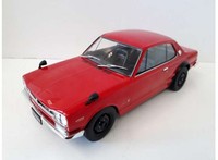 Triple9 1800182 Nissan Skyline GT-R KPGC10 1972 Rot 1:18 Modellauto