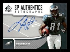 2006 SP Authentic Jason Avant #SP-AV Autos Auto Philadelphia Eagles TV2165