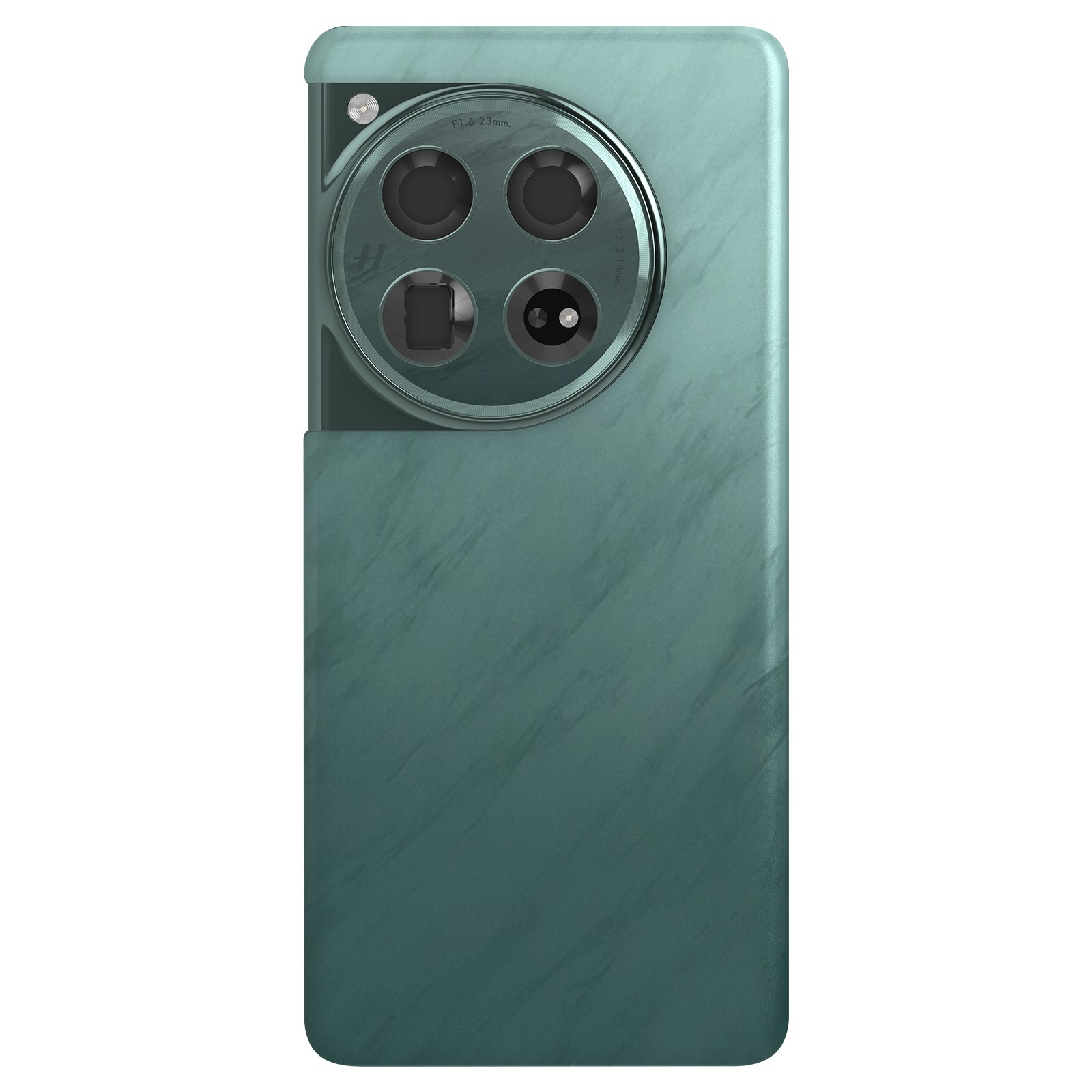 Cache batterie pour OnePlus 12 vert : pièce de rechange Clappio face arrière
