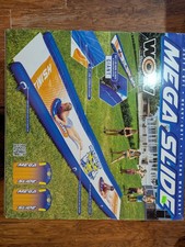 âWOW Sports Mega Slide 25ft x 6ft Giant Backyard Water Slide Heavy Duty + 2...
