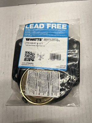 #ad Watts Genuine OEM Total Valve Rubber Parts Repair Kit LFRK 909 RT 2 1 2” 3” $375.00