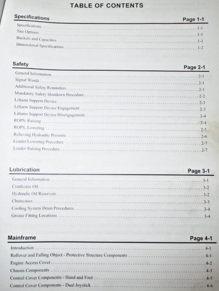 Gehl 5640E 6640E Mustang 2066 2076 2086 Service Manual & Yanmar Engine Manuals - Image 3 of 4