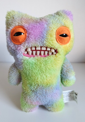 Fuggler Munch Munch Batik bunte Plüschtiere 9 Zoll Top Zustand