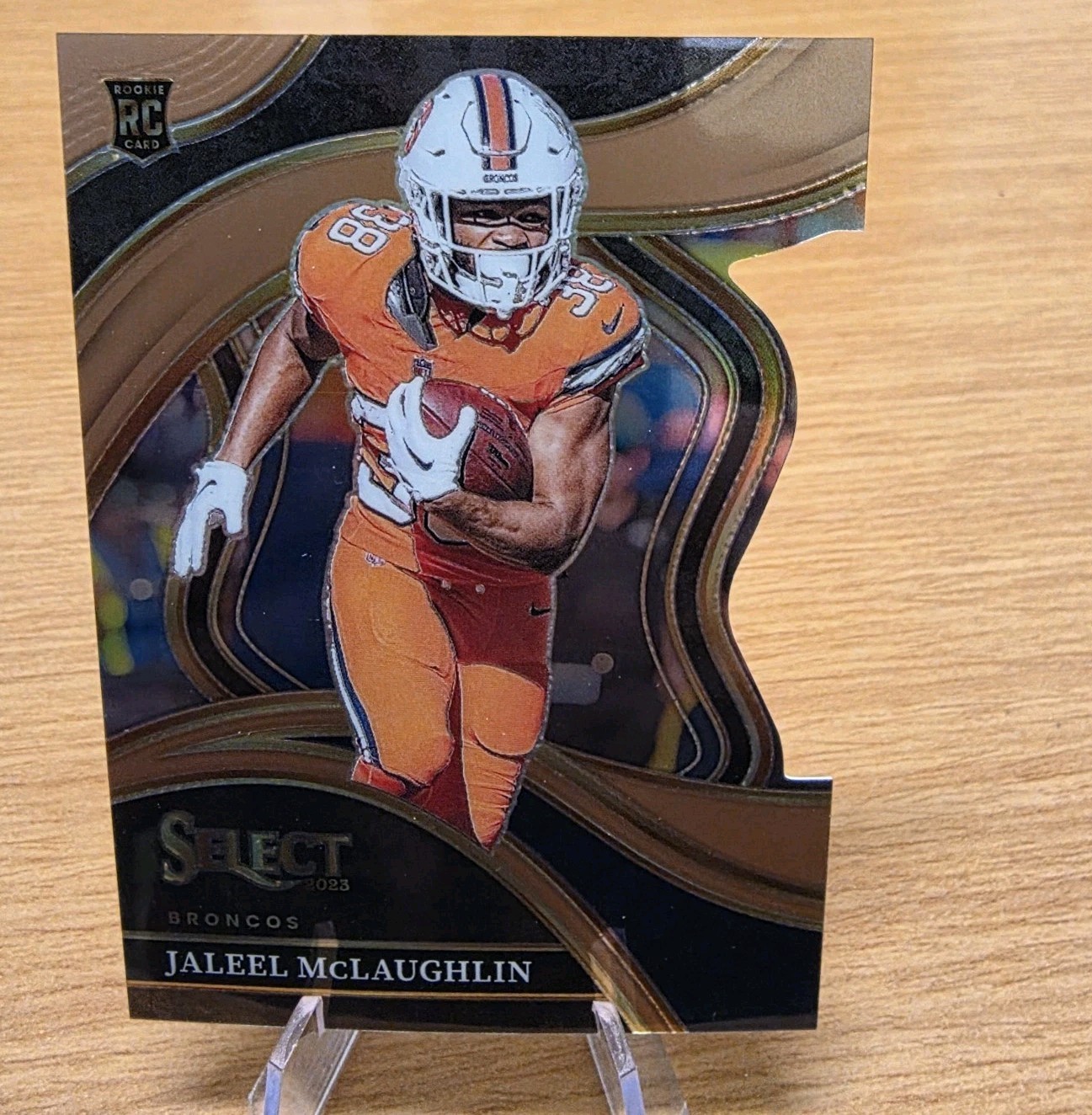 2023 Select #265 Jaleel McLaughlin Club Level Bronze Prizm Die-Cut RC /299💥