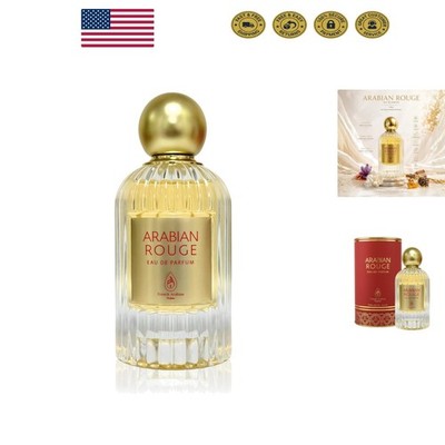 3.4 Oz La Rouge Baroque Eau de Parfum - Long-Lasting Woody Fragrance for All