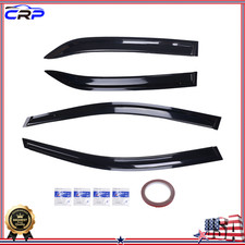 4pcs Side Window Deflectors 94073 Ag0115 For 2009-2013 Toyota Corolla 4pcs Side Window Deflectors 94073 Ag0115 For 2009-2013 Toyota Corolla