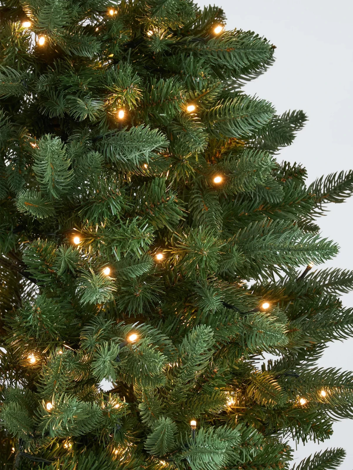 John Lewis Pre Lit Green Brompton Christmas Tree 7ft- ex-display