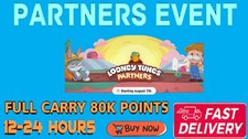 Monopoly go Partner Event Looney Tunes Partners -1 slot full carry 80k points